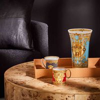 فيرساتشي مزهرية ميدوزا جالا بلو متوسطة زرقاء