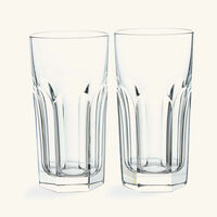 Harcourt 1841 Highball Drinking Glass Clear Set Of 2 baccarat harcourt 1841 highball drinking glass clear set of 2