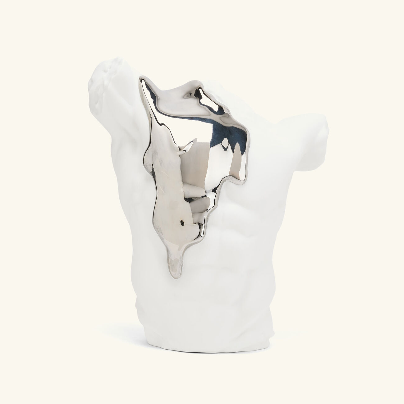 lladro eternal fluidity male sculpture medium white