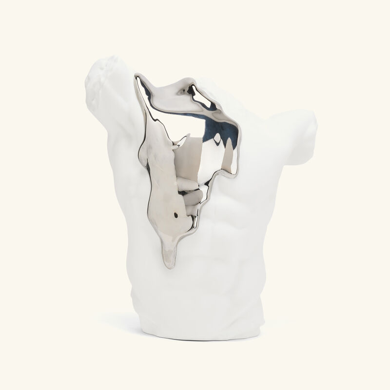 lladro eternal fluidity male sculpture medium white