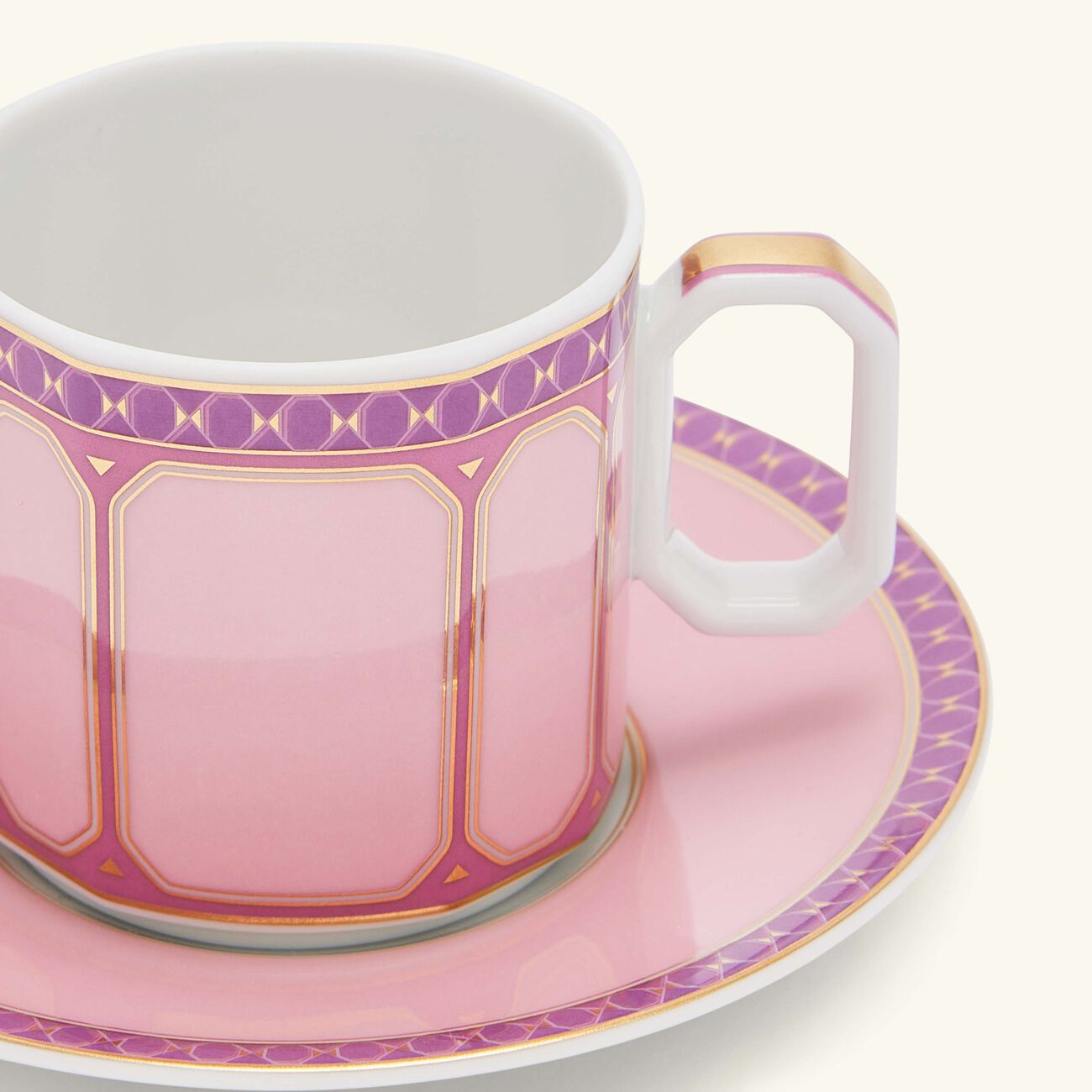 rosenthal signum rose coffee cup   saucer pink