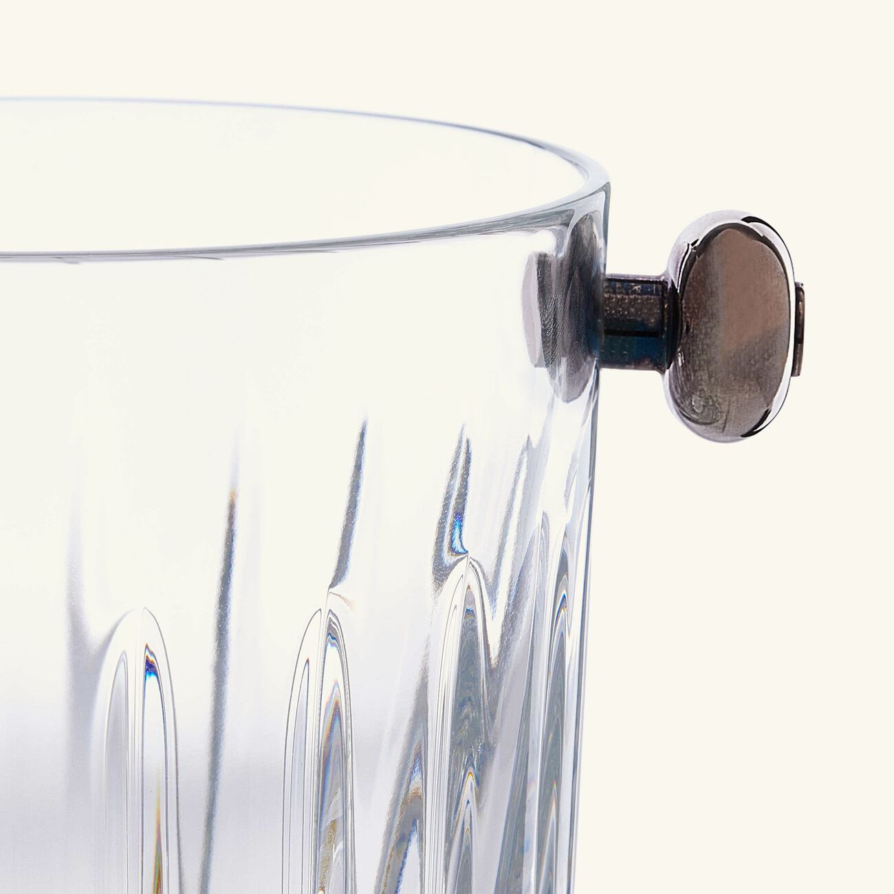 christofle iriana ice bucket clear