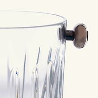 christofle iriana ice bucket clear