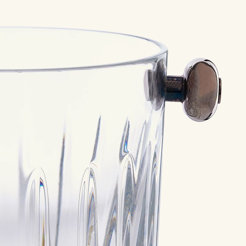 christofle iriana ice bucket clear