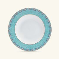 haviland portofino dessert plate round blue 22cm