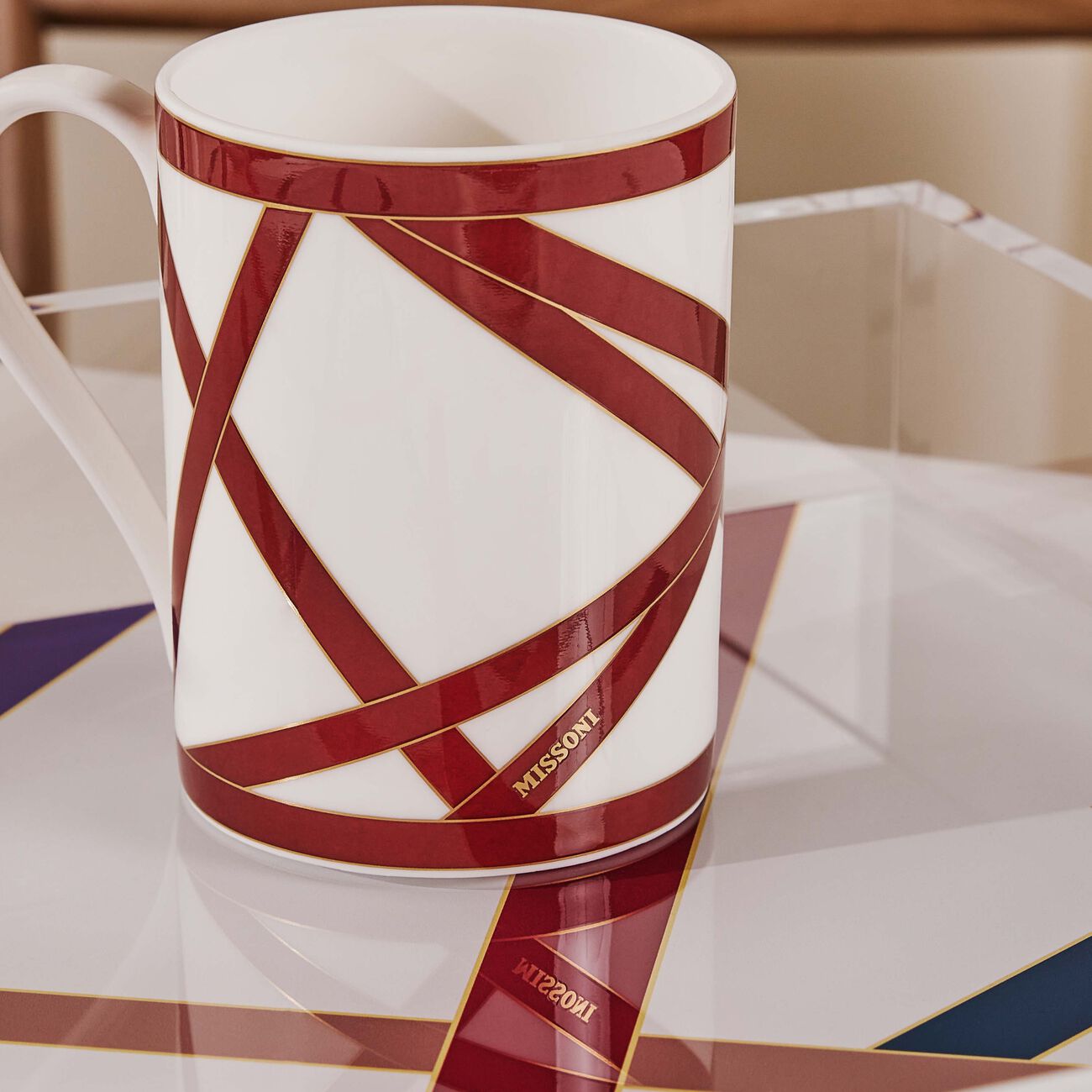 missoni home nastri mug red
