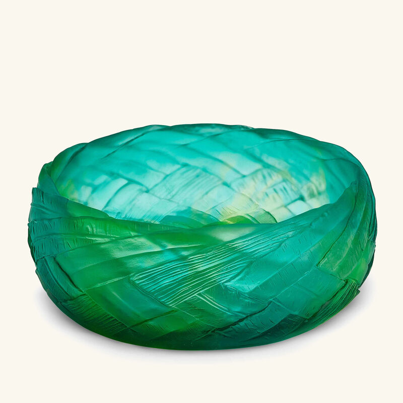 daum tressage centerpiece green