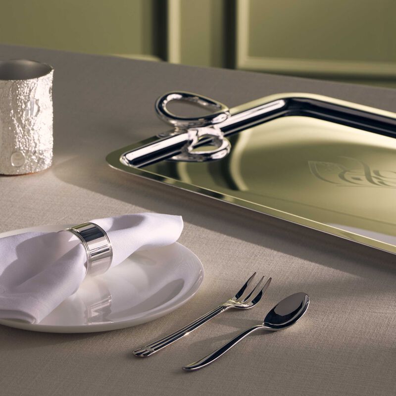 christofle dessert fork silver plated