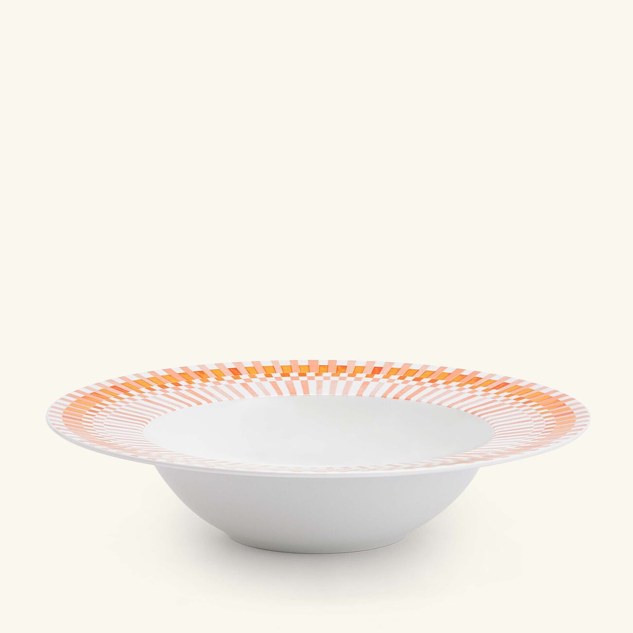 Terra Rosa Soup Plate Round Orange 22cm bernardaud terra rosa soup plate round orange 22cm