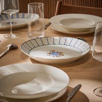 bernardaud brocante serving bowl blue 29cm