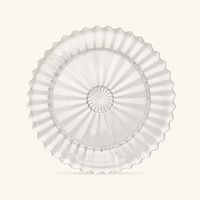 baccarat mille nuits salad plate round clear 19cm