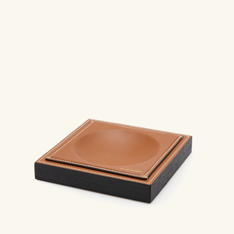 ralph lauren home brennan tray small brown