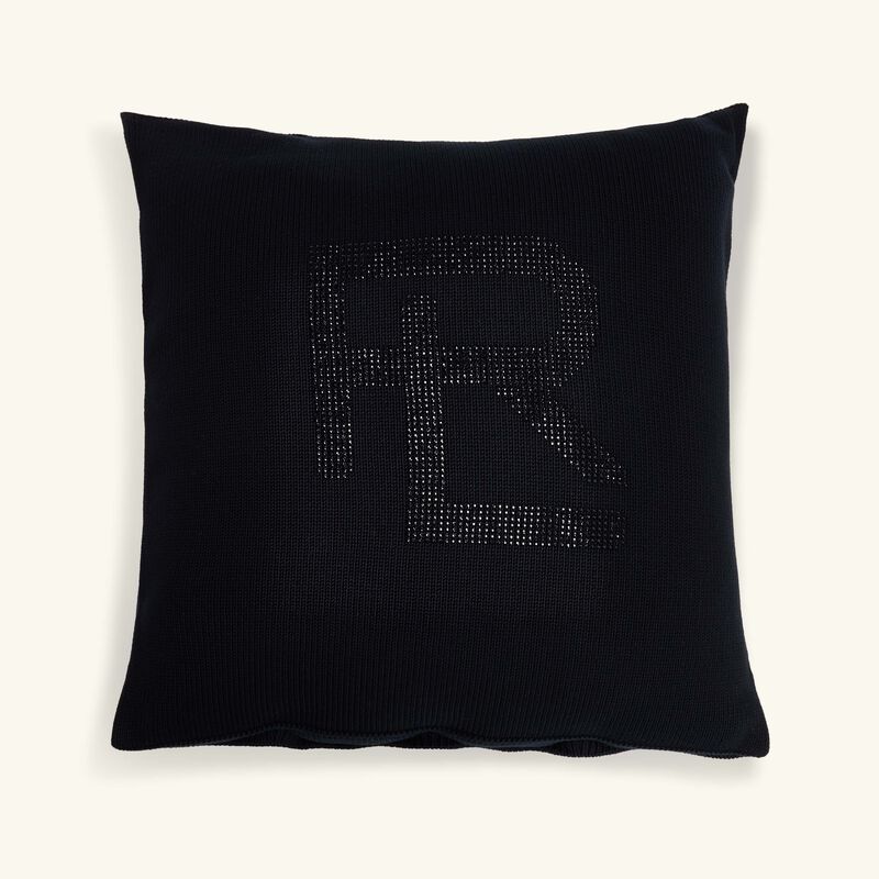 ralph lauren home modern thoroughbred hawthorne throw pillow black