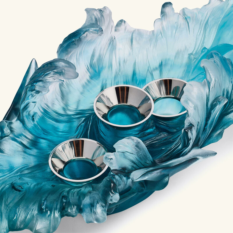 Maya Candelabra Medium Blue daum maya candelabra medium blue