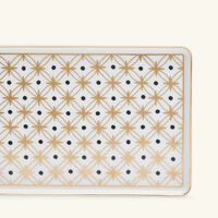 Kyoto Rectangular Plate Gold Star Large pinto paris kyoto rectangular plate gold star large