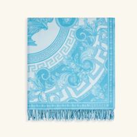 La Coupe Des Dieux Fringed Blanket versace la coupe des dieux fringed blanket