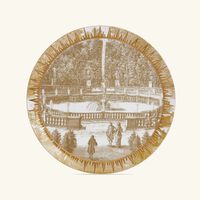 Versailles Enchanté Tart Plate Round Gold 32cm bernardaud versailles enchant tart plate round gold 32cm