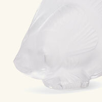 لاليك مزهرية على شكل سمكة شفافة