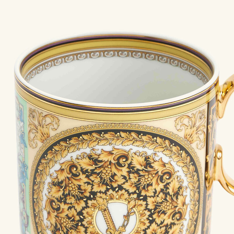 versace barocco mosaic mug pattern