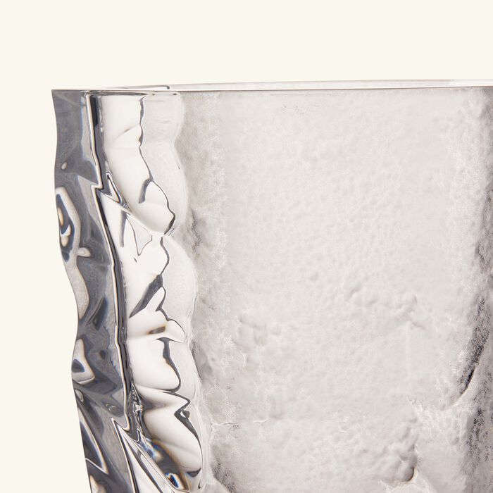 lalique terramineral silex vase large clear