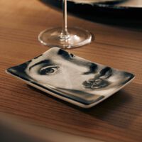 Tema e Variazioni no.137 Ashtray Rectangular Grey fornasetti tema e variazioni no 137 ashtray rectangular grey