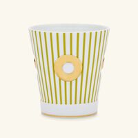 Delphos Eolie Drinking Glass Green bernardaud delphos eolie drinking glass green