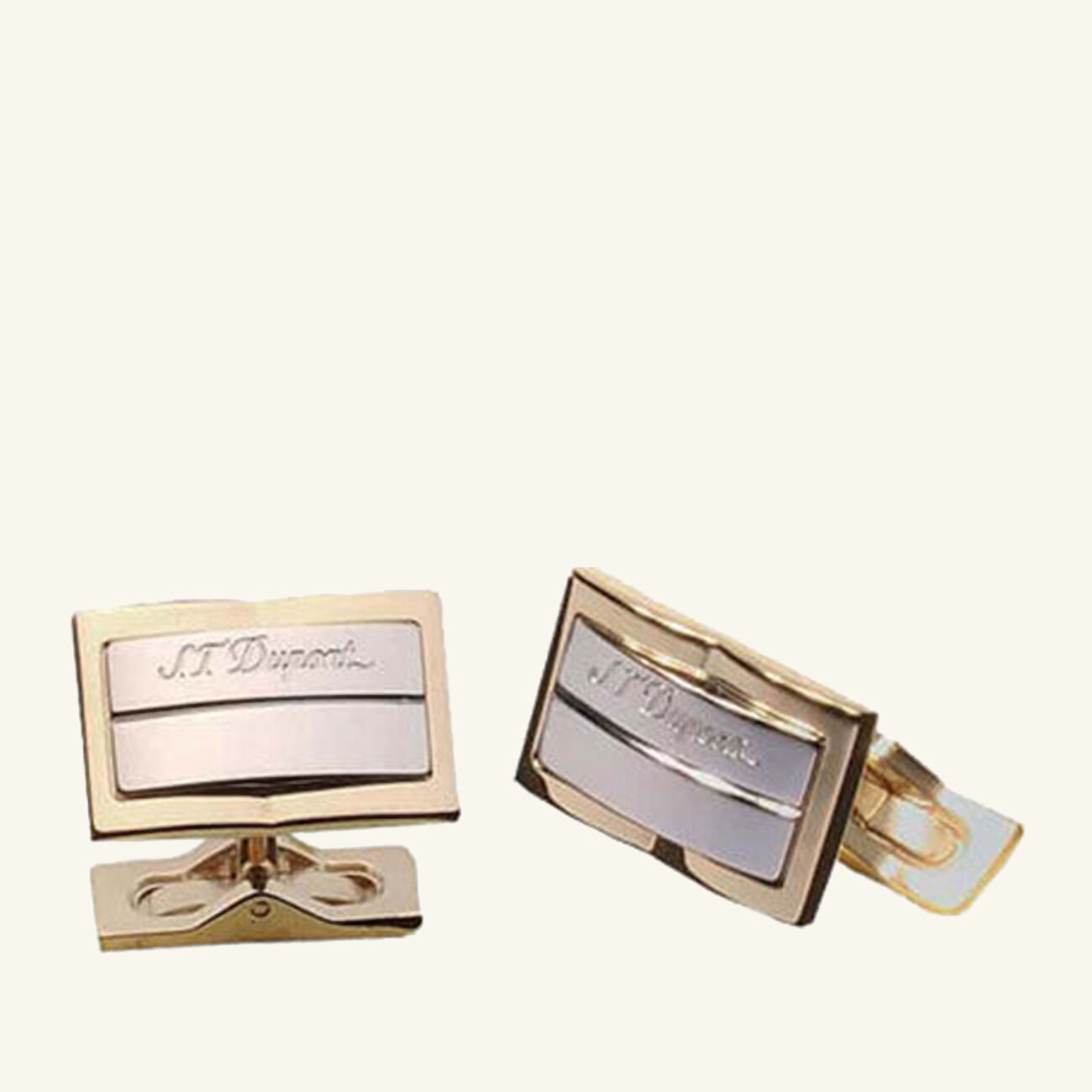 Gatsby Cufflinks Gold st dupont gatsby cufflinks gold