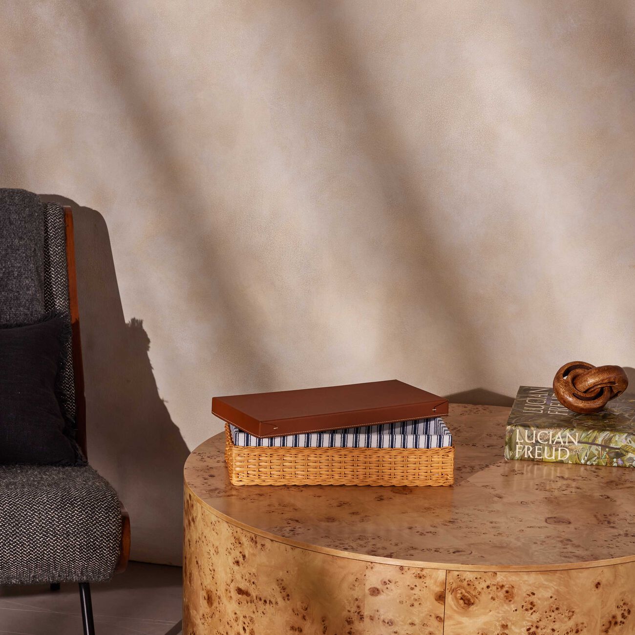 ralph lauren home bailey box brown