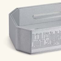 dimlaj hayat tissue box silver