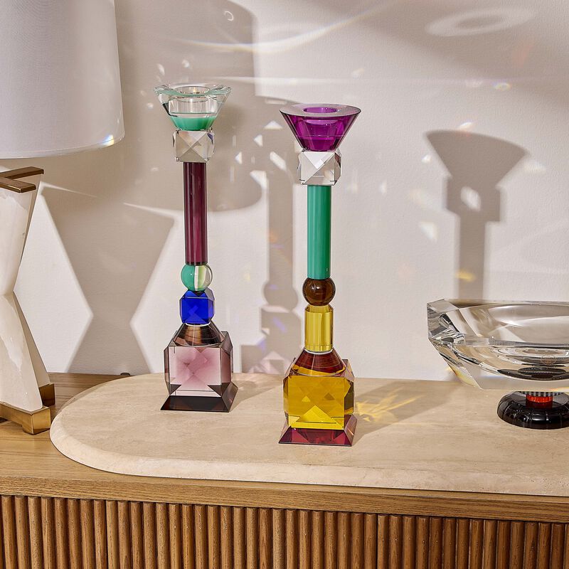Salita Candle holder Multicolor reflections copenhagen salita candle holder multicolor