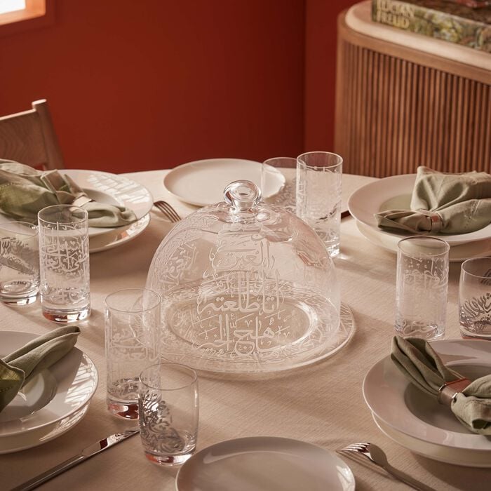 dimlaj thuluth cover round clear 27cm