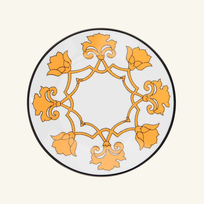 pinto paris jaipur dessert plate round yellow 21cm