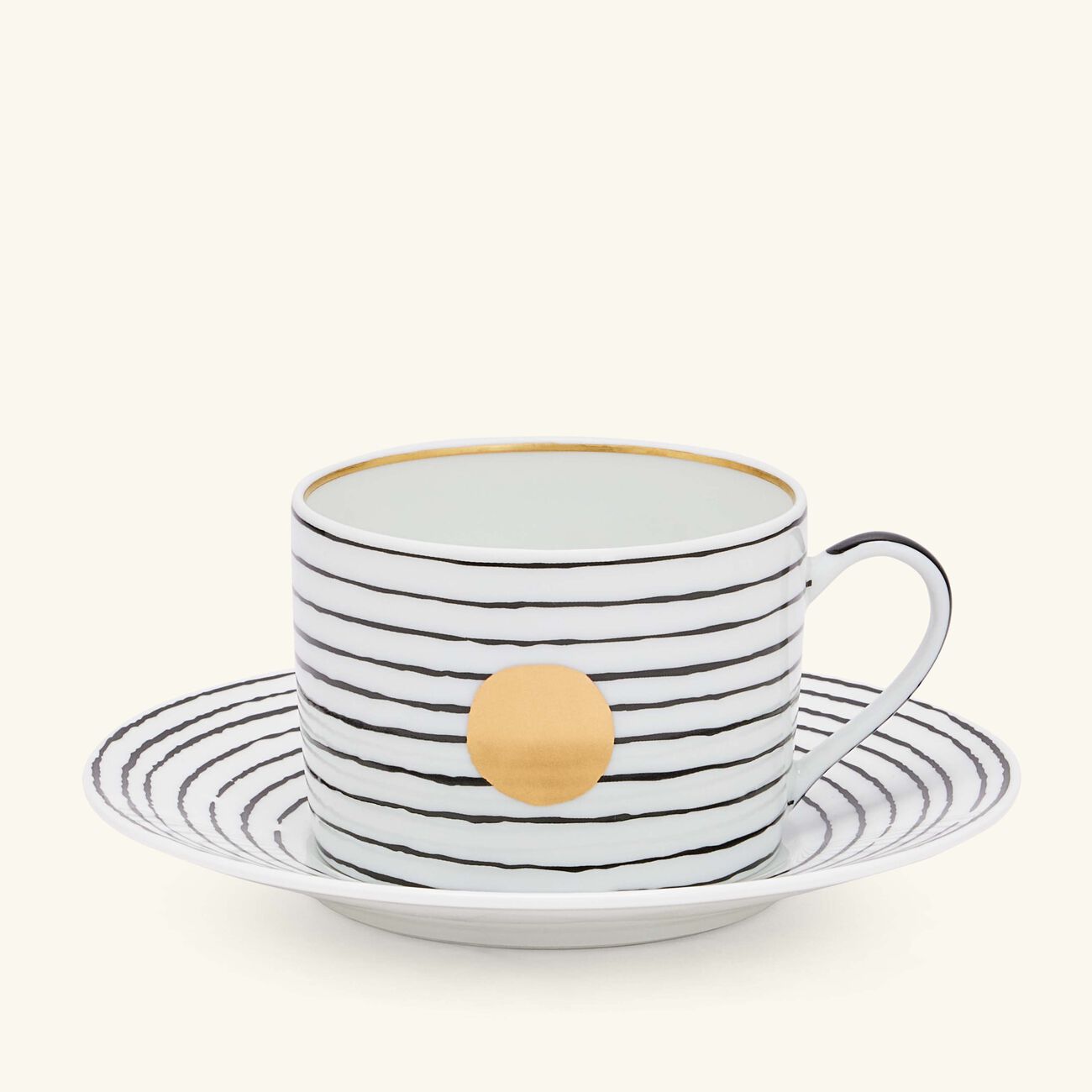 bernardaud aboro tea cup   saucer pattern