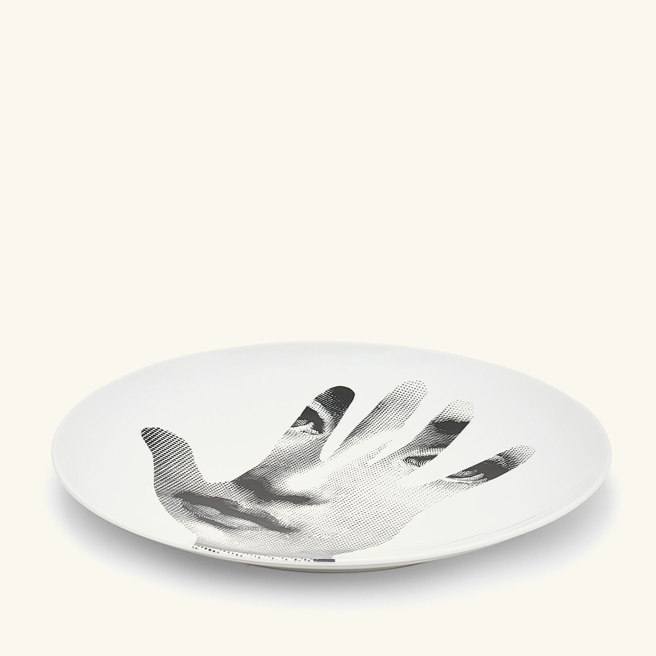 فورناسيتي طبق تزيين الجدار تيما إي فاريازيوني 15 باللون الأبيض