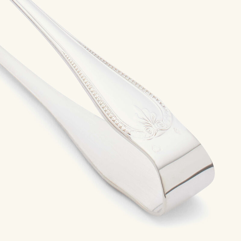 christofle malmaison sugar tong sterling silver