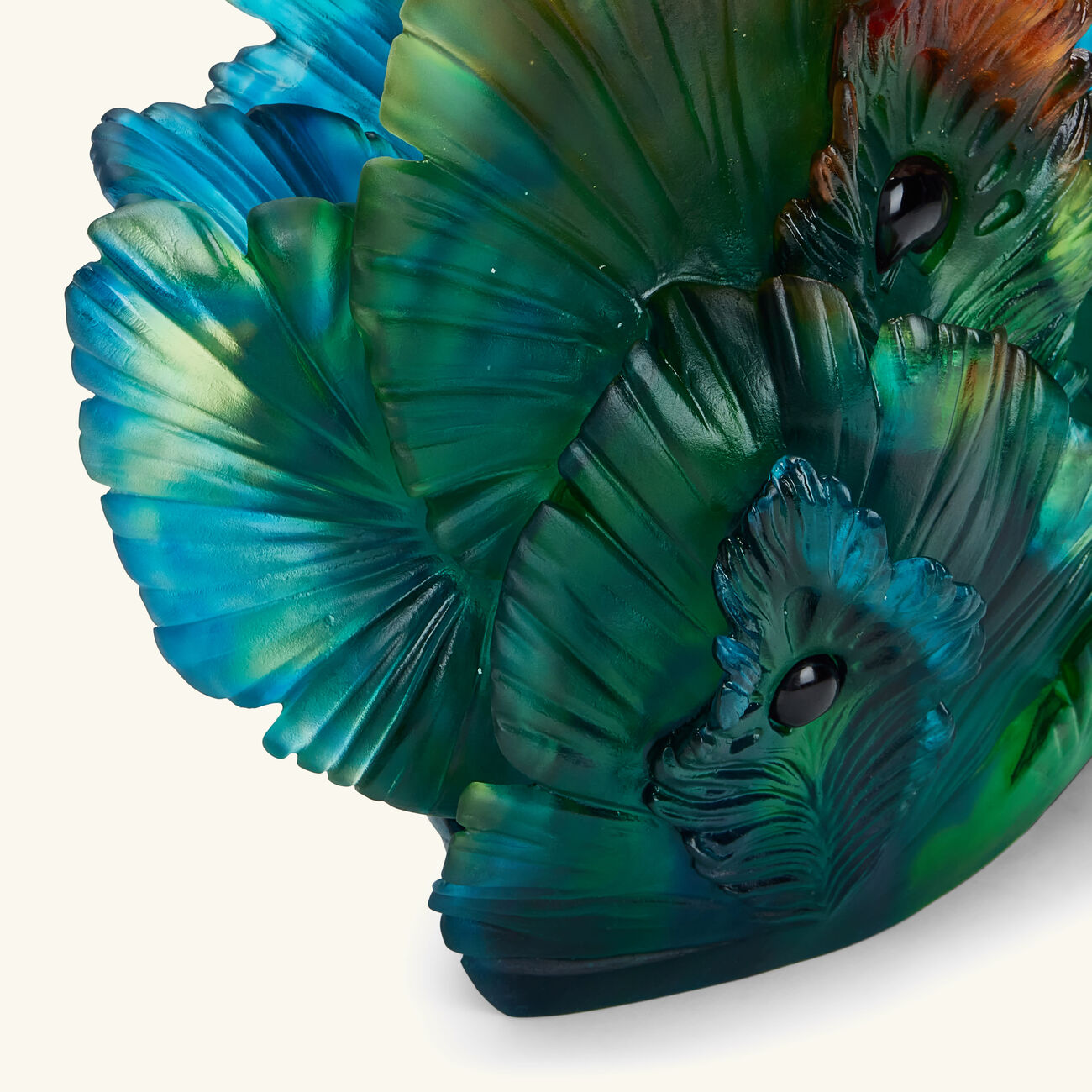 دوم مزهرية فلور دو باون متوسطة خضراء