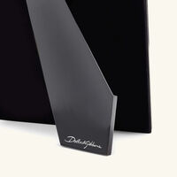 dolce gabbana casa lacquered wooden picture frame black 17x22cm