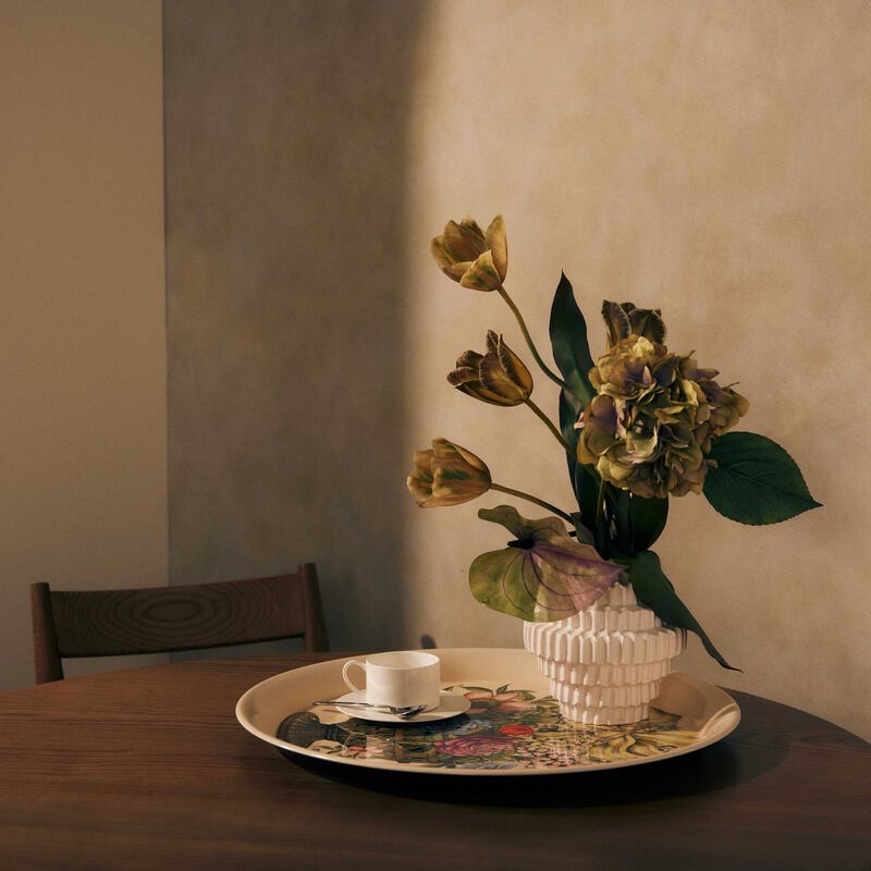 Cesto D'Oro no.574 Tray Round Large fornasetti cesto d oro no 574 tray round large