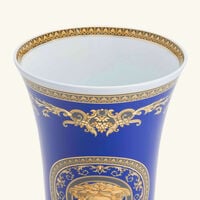 Medusa Vase Medium Blue versace medusa vase medium blue
