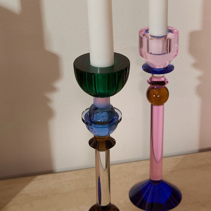 reflections copenhagen valentin candle holder multicolored