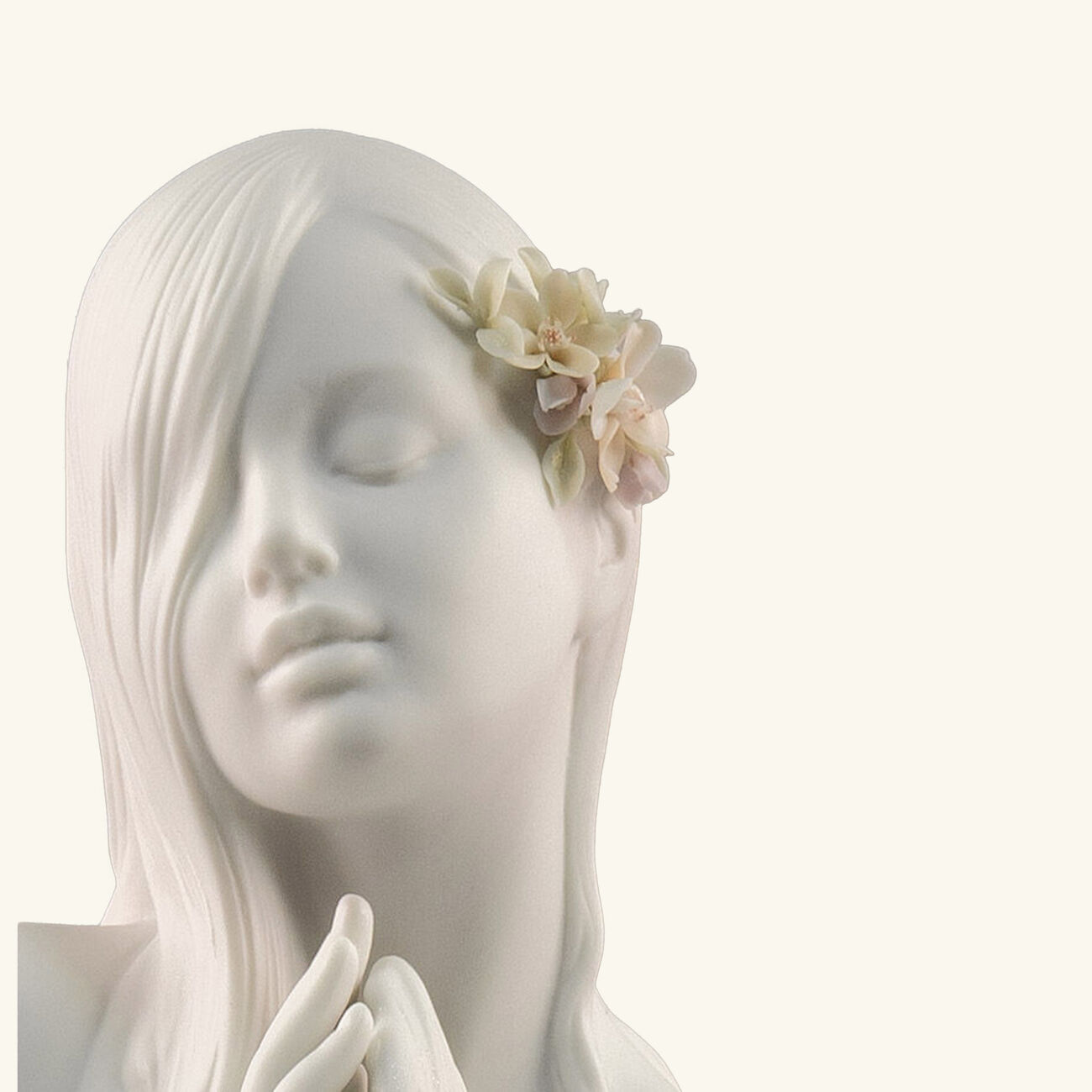 Inner Peace Woman Sculpture Medium White lladro inner peace woman sculpture medium white