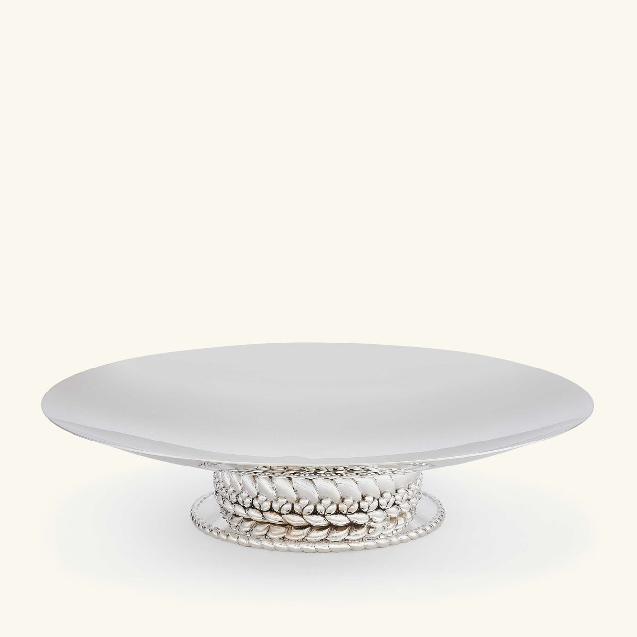 كريستوفل قطعة ديكور بابيلون باللون الفضي