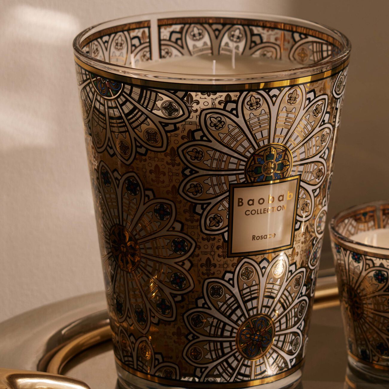 baobab collection rosace candle max 24