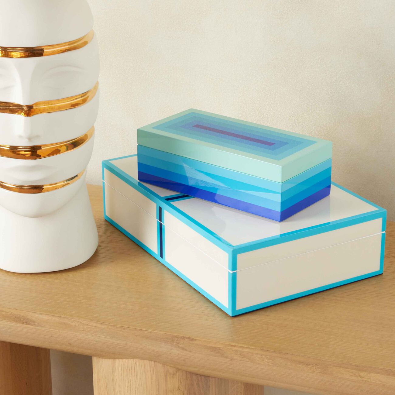 jonathan adler lacquer scala box small blue