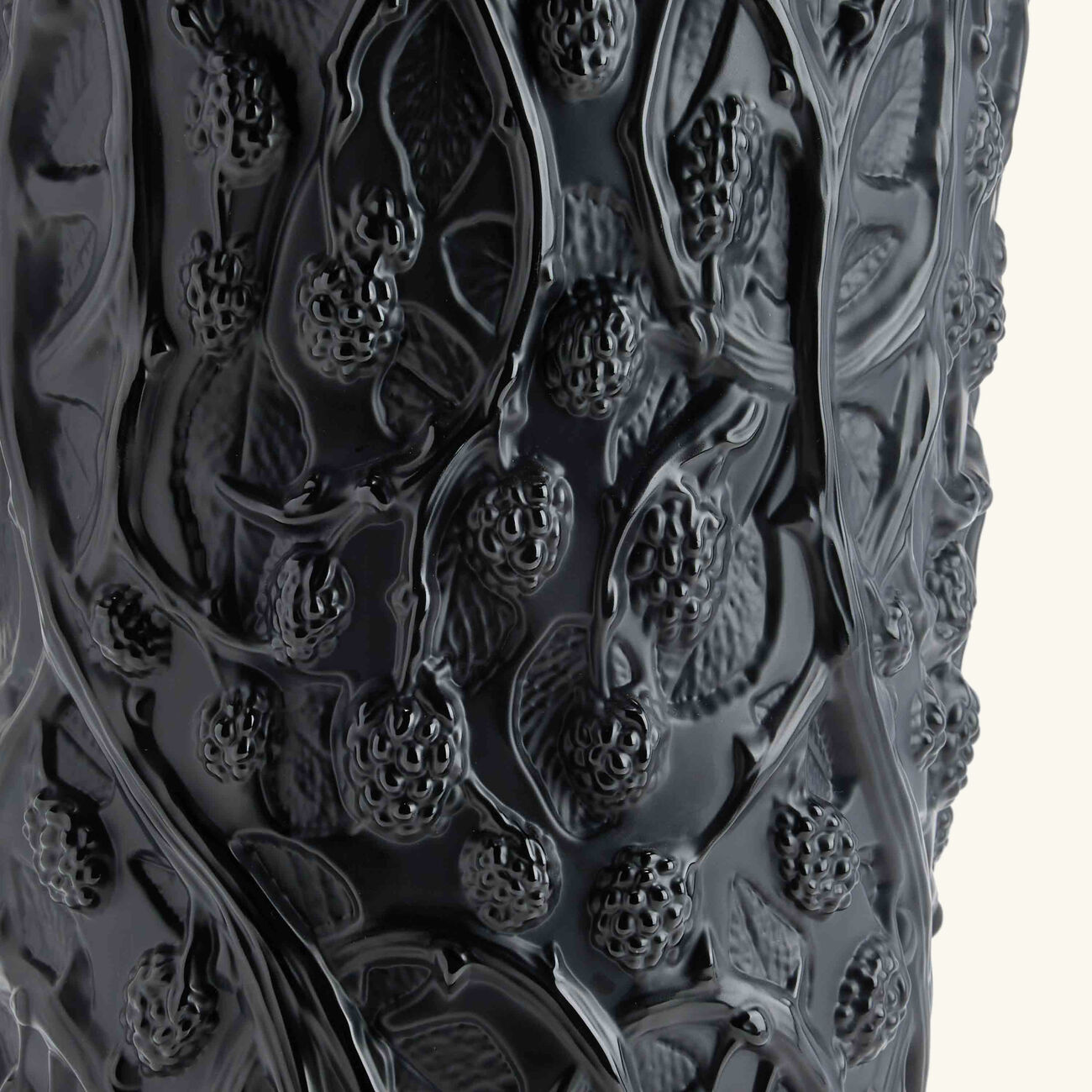 لاليك مزهرية مور كبيرة سوداء