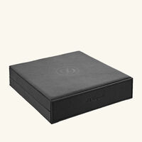 st dupont travel size cigar humidor box black