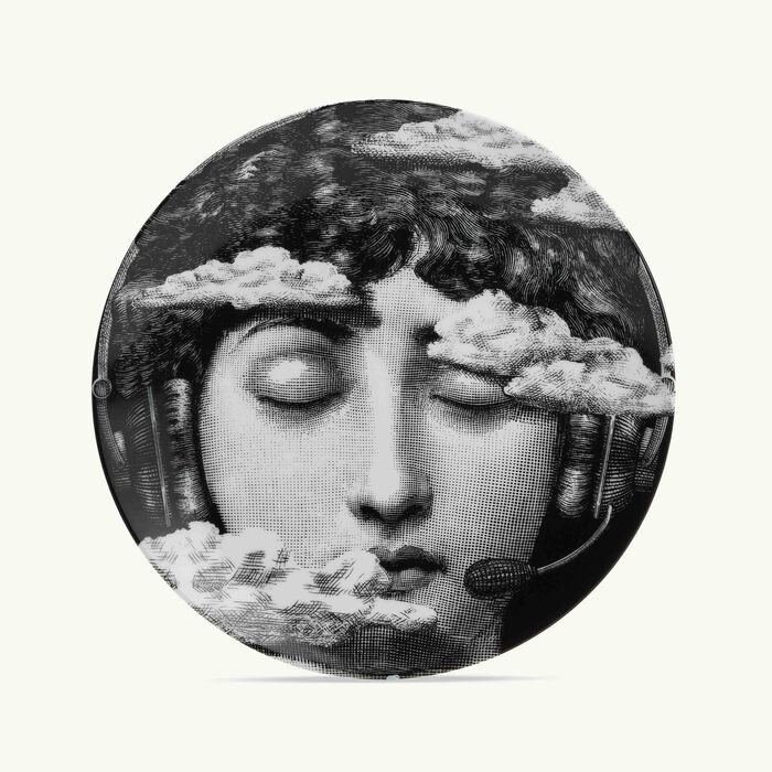 Tema e Variazioni no.402 Wall Plate fornasetti tema e variazioni no 402 wall plate