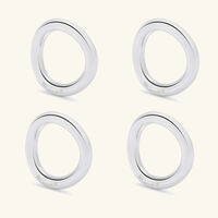 christofle vertigo knife holder silver plated set of 4