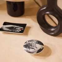 fornasetti tema e variazioni no 154 decorative box round black