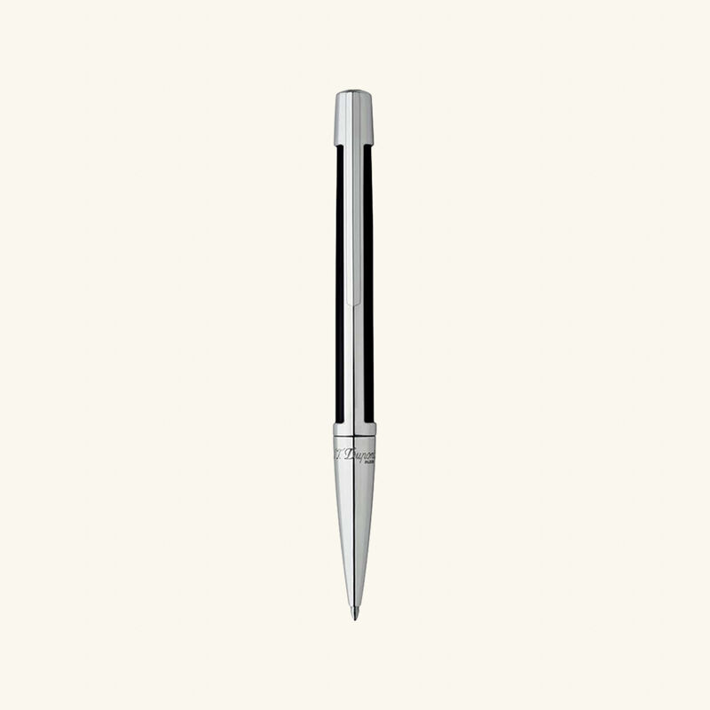 قلم الحبر الجاف (بولبوينت) ديفي كروم مصقول s t dupont paris is renowned for luxury lighters collectible pens perfumes and premium accessories founded in 1872 s t dupont blends innovation with timeless elegance featuring the iconic diamond head pattern and exceptional french craftsmanship in every handcrafted piece قلم الحبر الجاف بولبوينت ديفي كروم مصقول